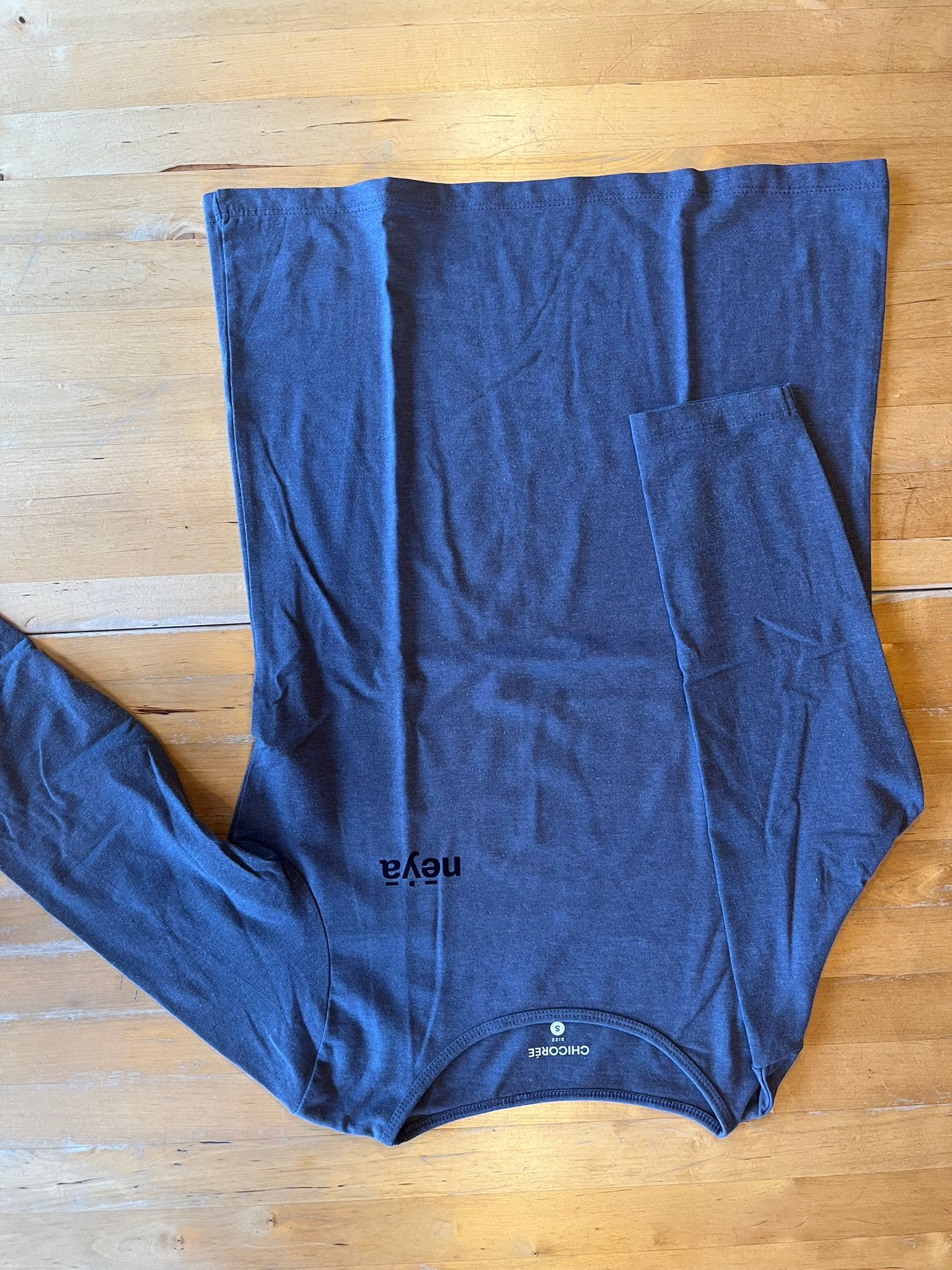 Blaues 3/4 Shirt