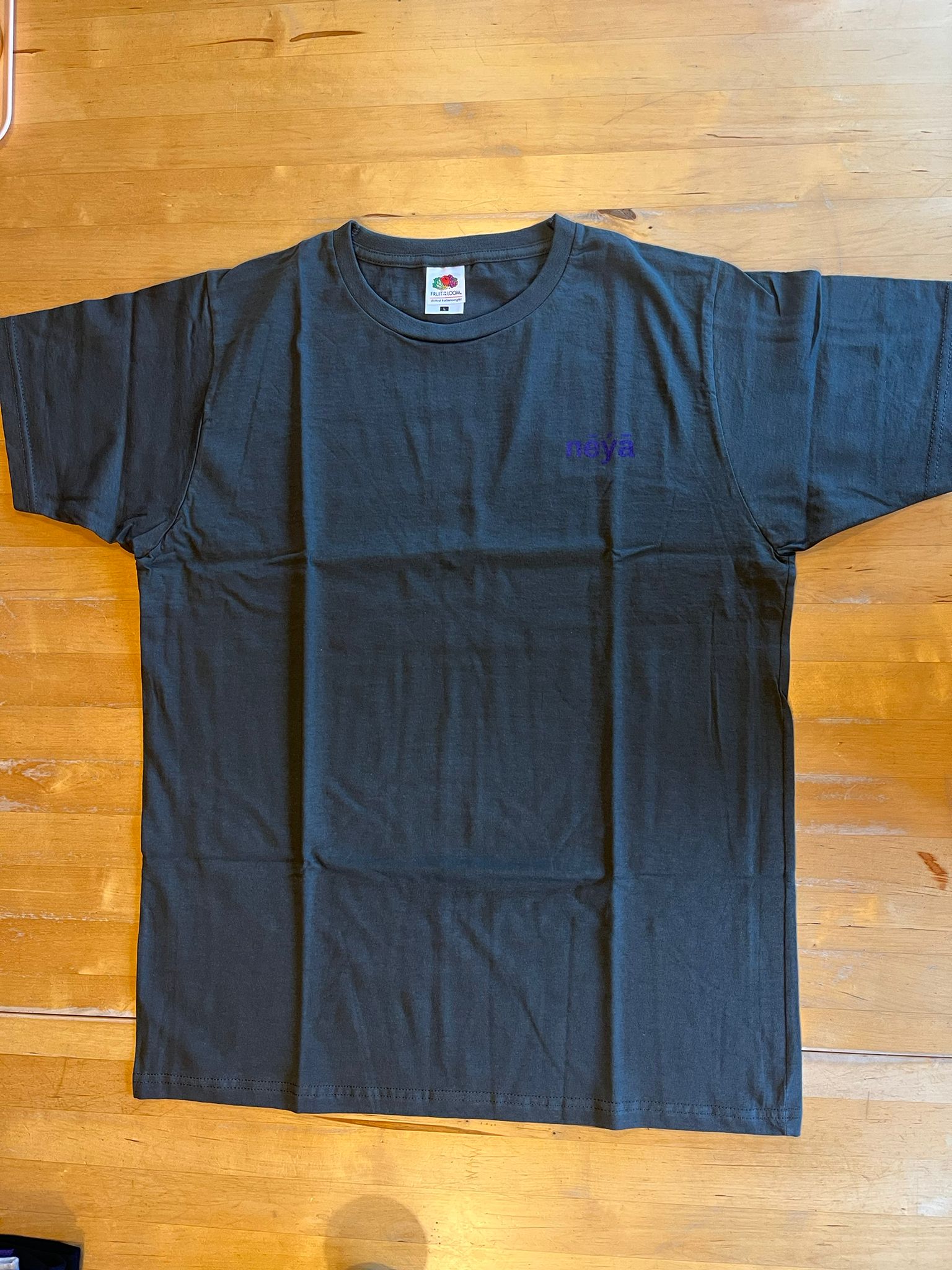 Men Shirt mit Violetten Druck