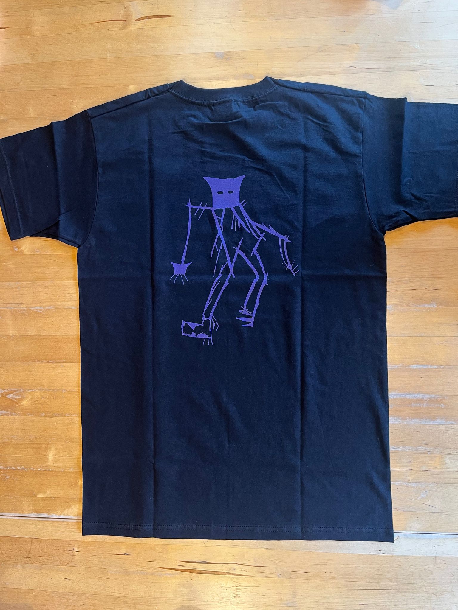 Men Shirt mit Violetten Druck