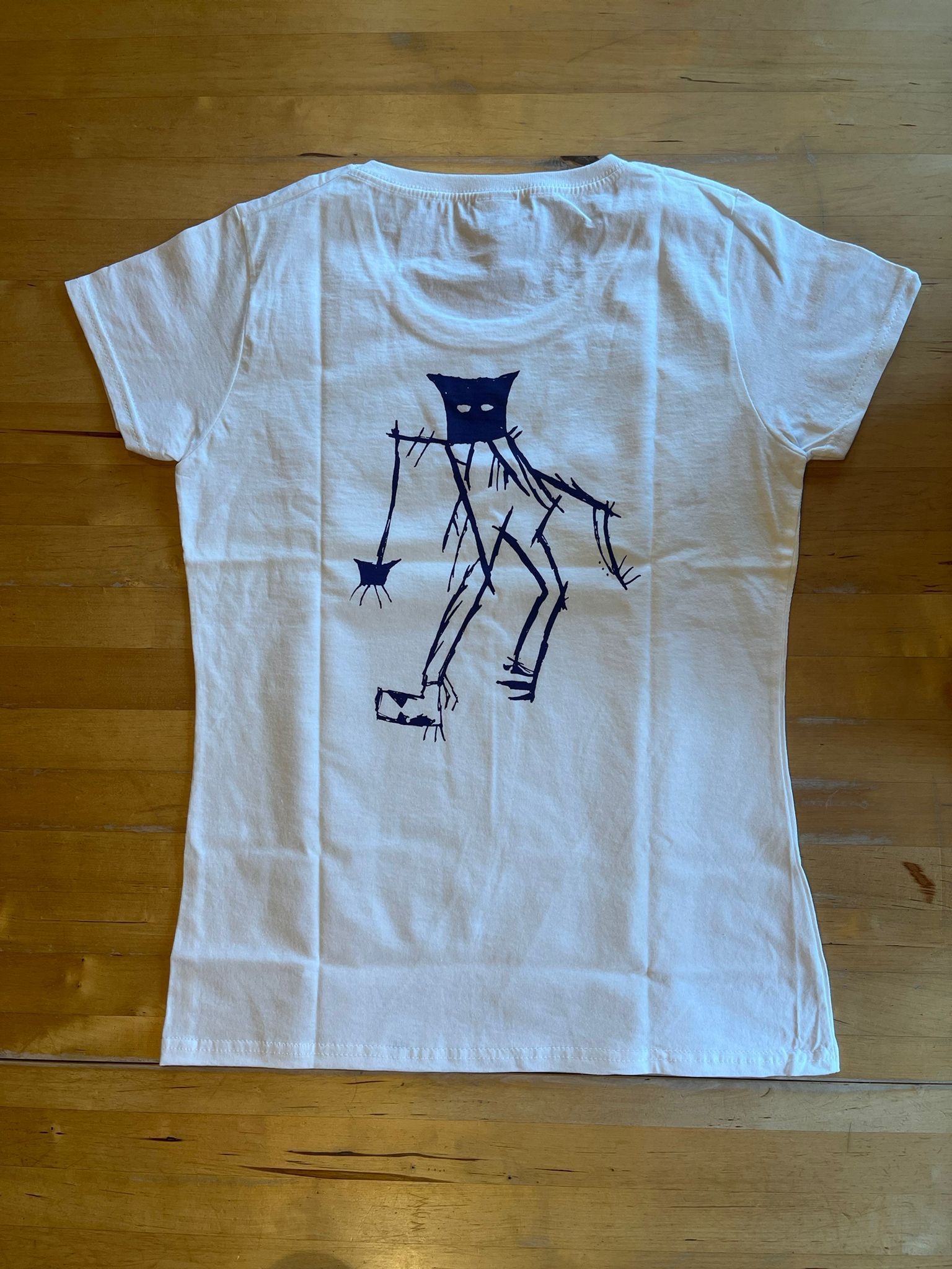Women Shirt mit Violetten Druck