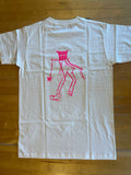 Men Shirt mit Pinkem Druck