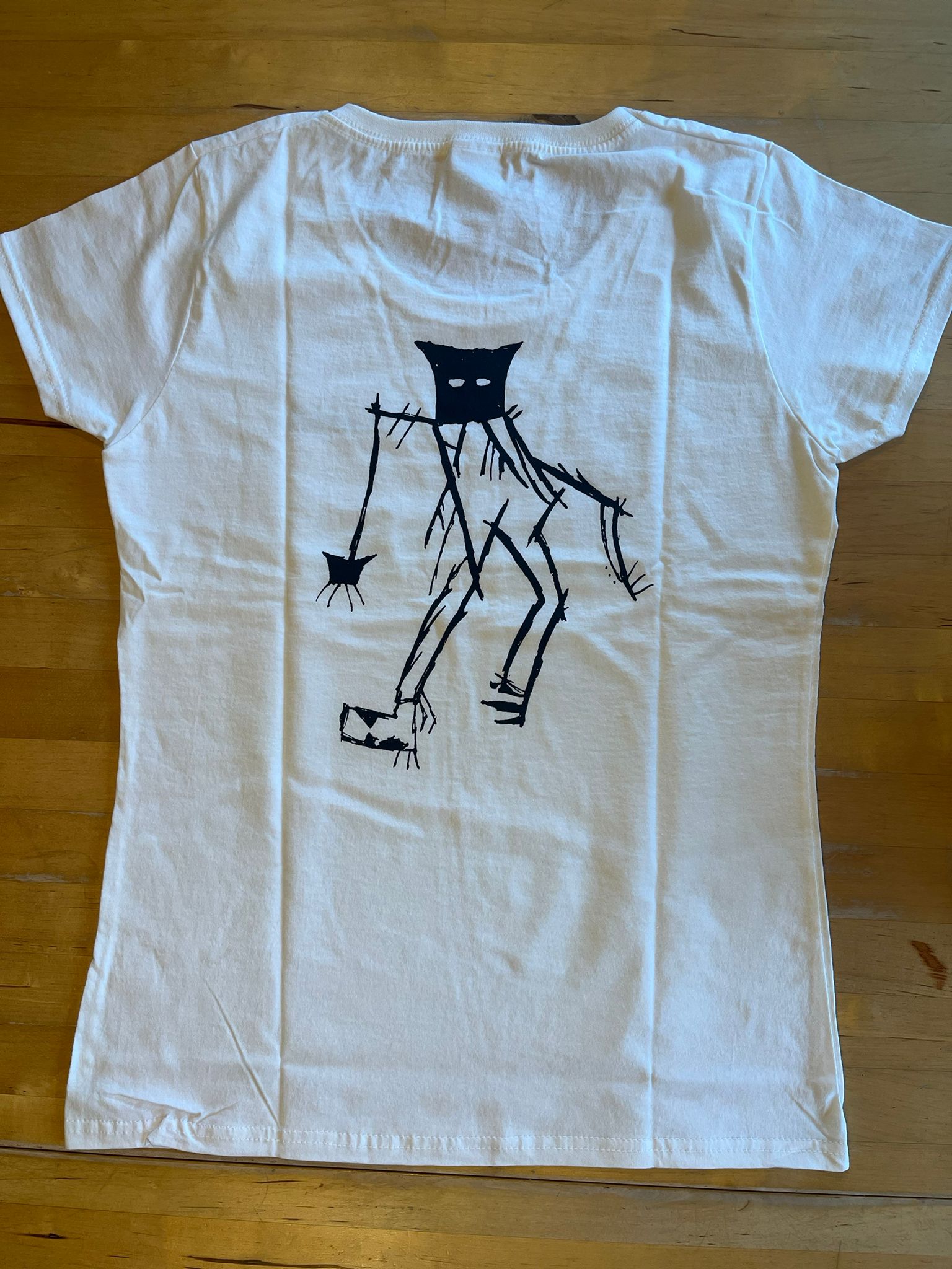 Women Shirts mit Schwarzem Druck