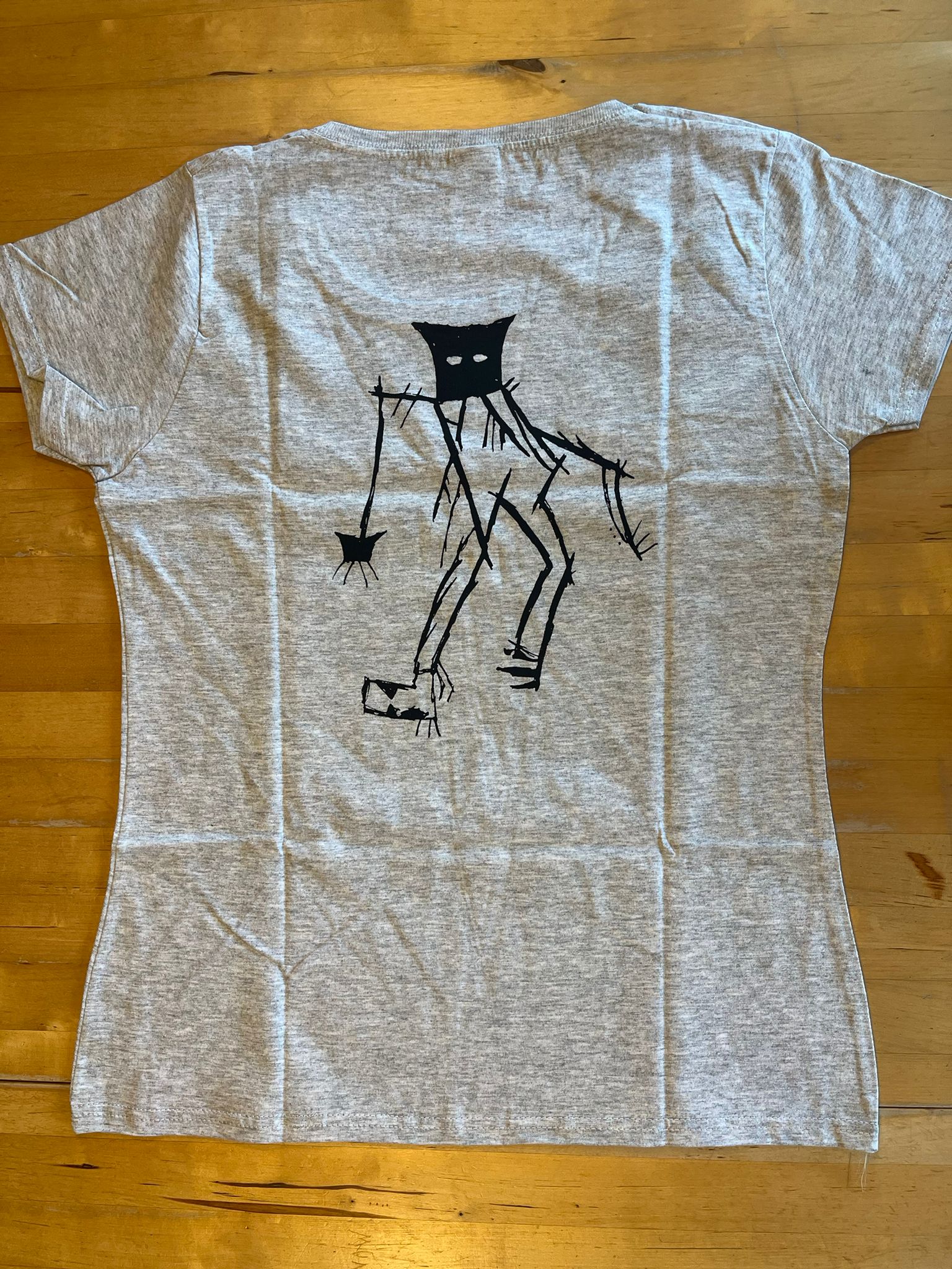Women Shirts mit Schwarzem Druck